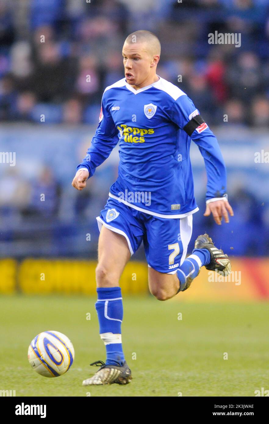 Leicester City Tom Cleverley Stock Photo Alamy