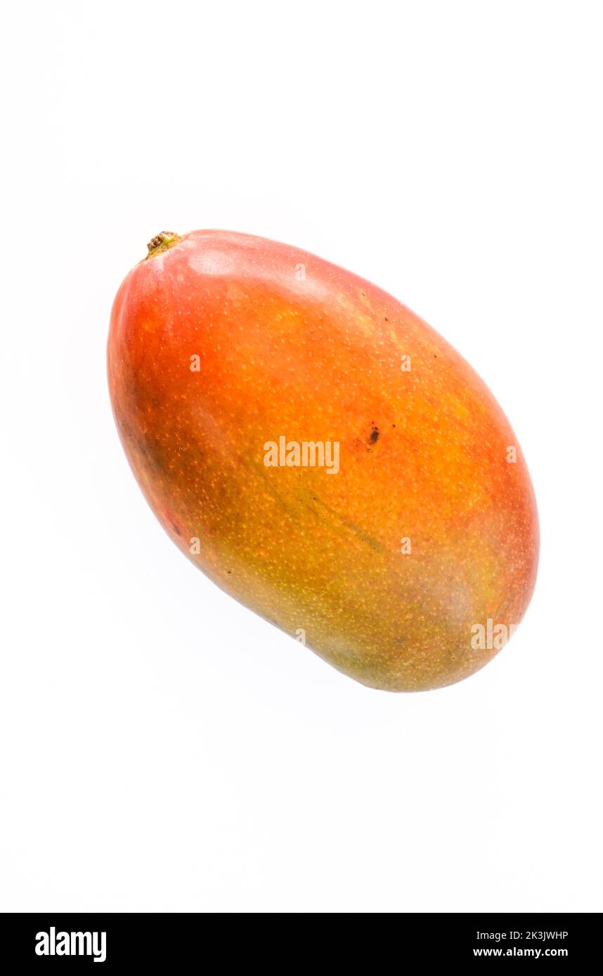 Mango fruit on white background Stock Photo
