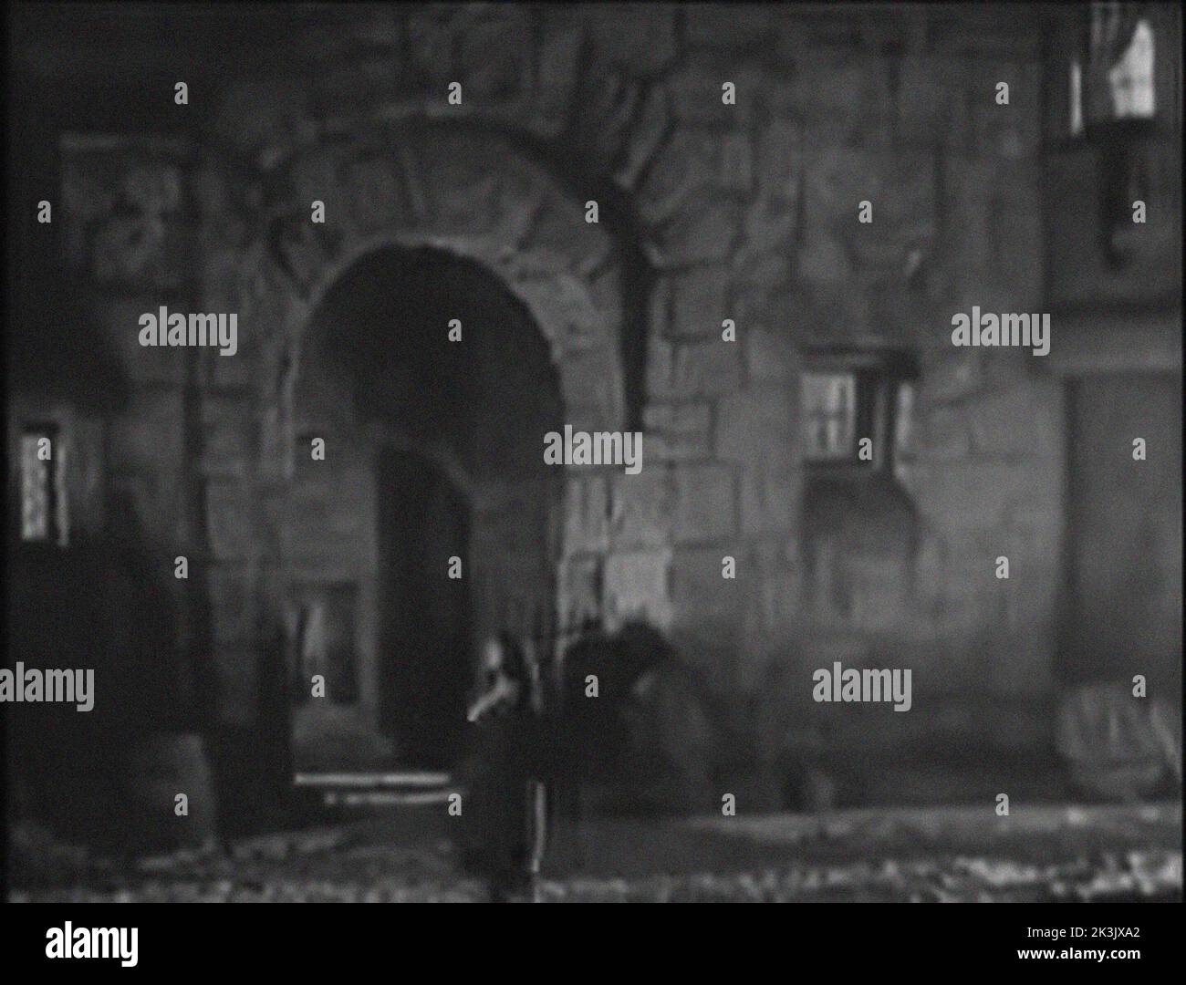 Hunchback of Notre Dame vintage still from 1923 movie Stock Photo - Alamy