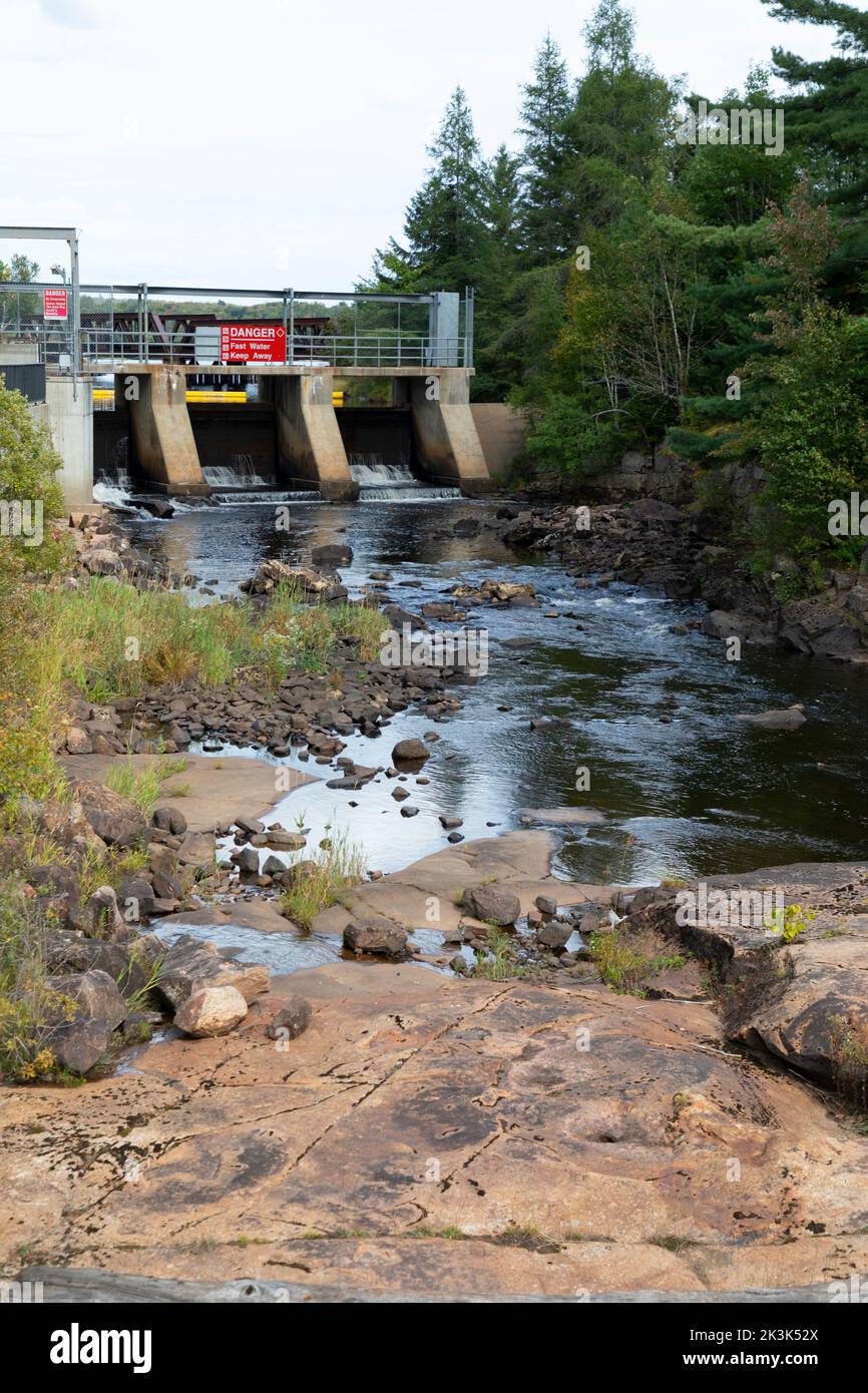 South River Hydroelectric Generating Station. South River Ontario