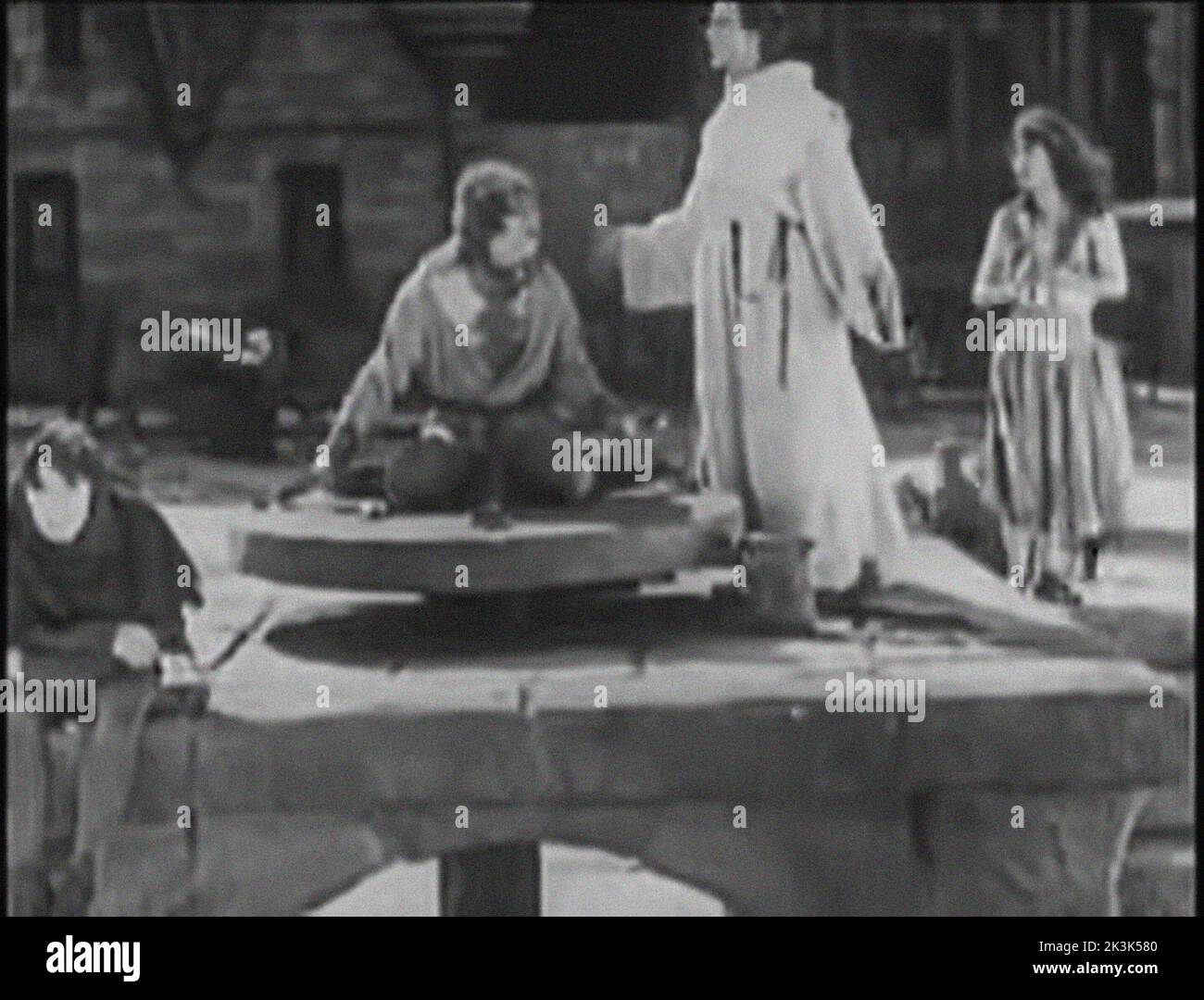 Hunchback of Notre Dame vintage still from 1923 movie Stock Photo - Alamy