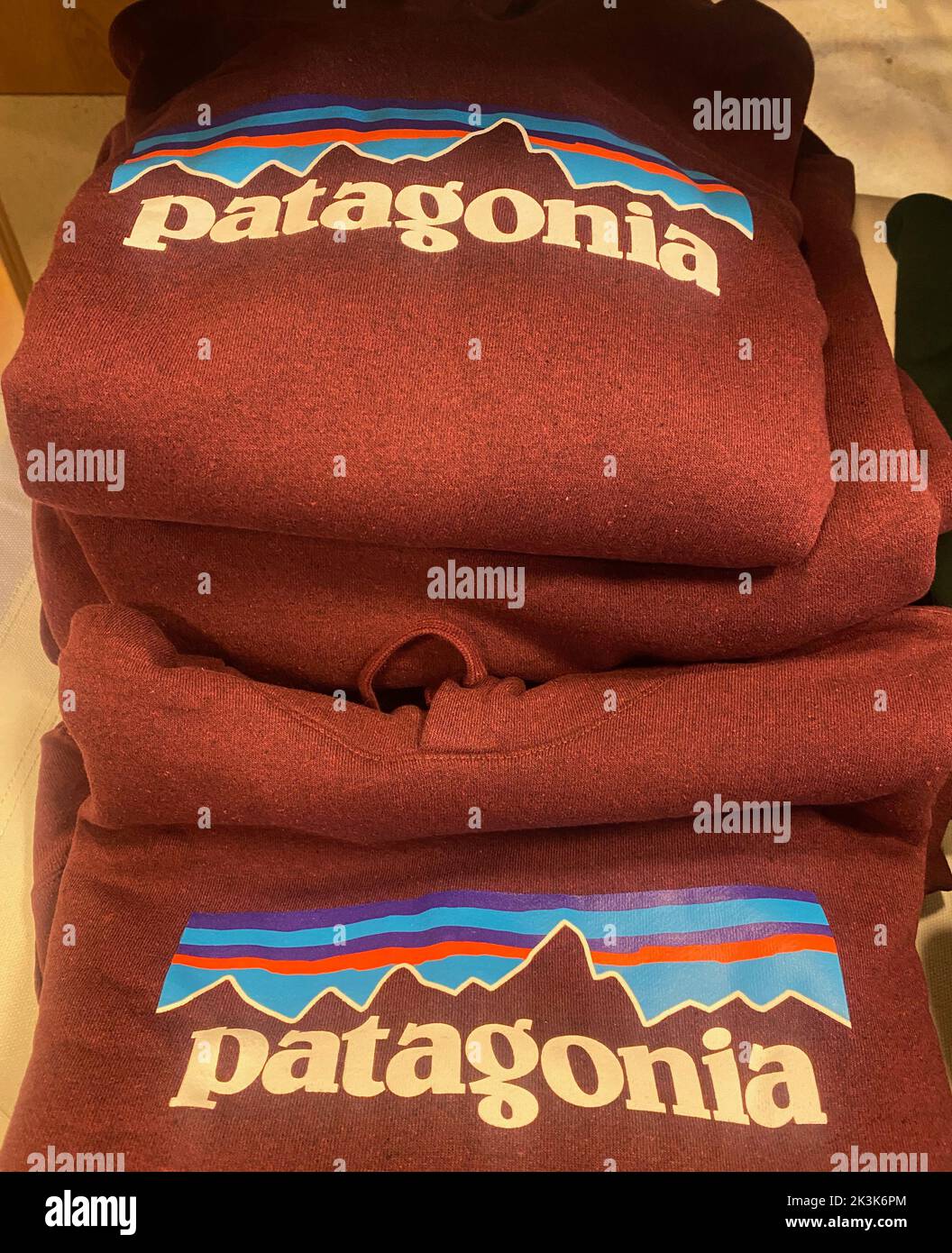 Brookfield, Wisconsin, USA. 26th Sep, 2022. Patagonia apparel is shown