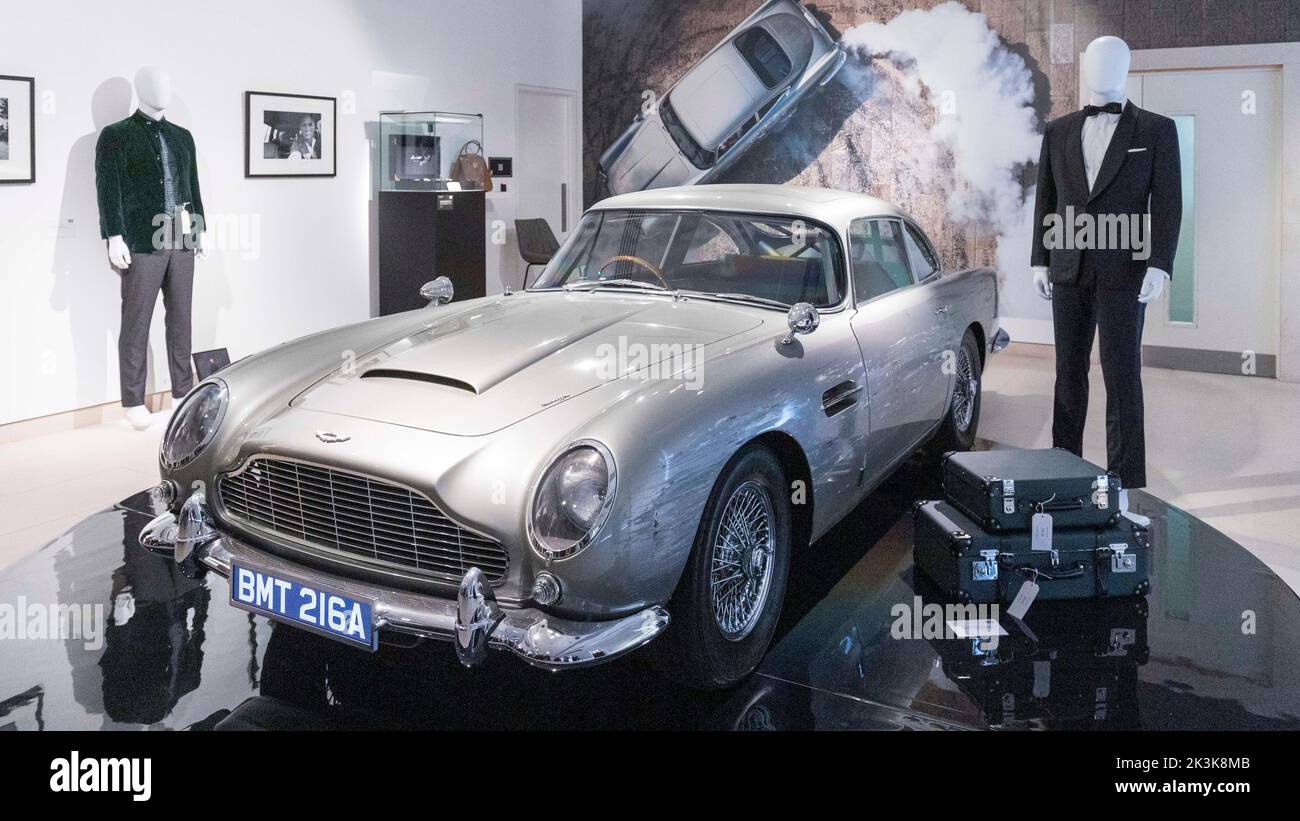 'Sixty Years of James Bond' auction takes place at Christies' on ...