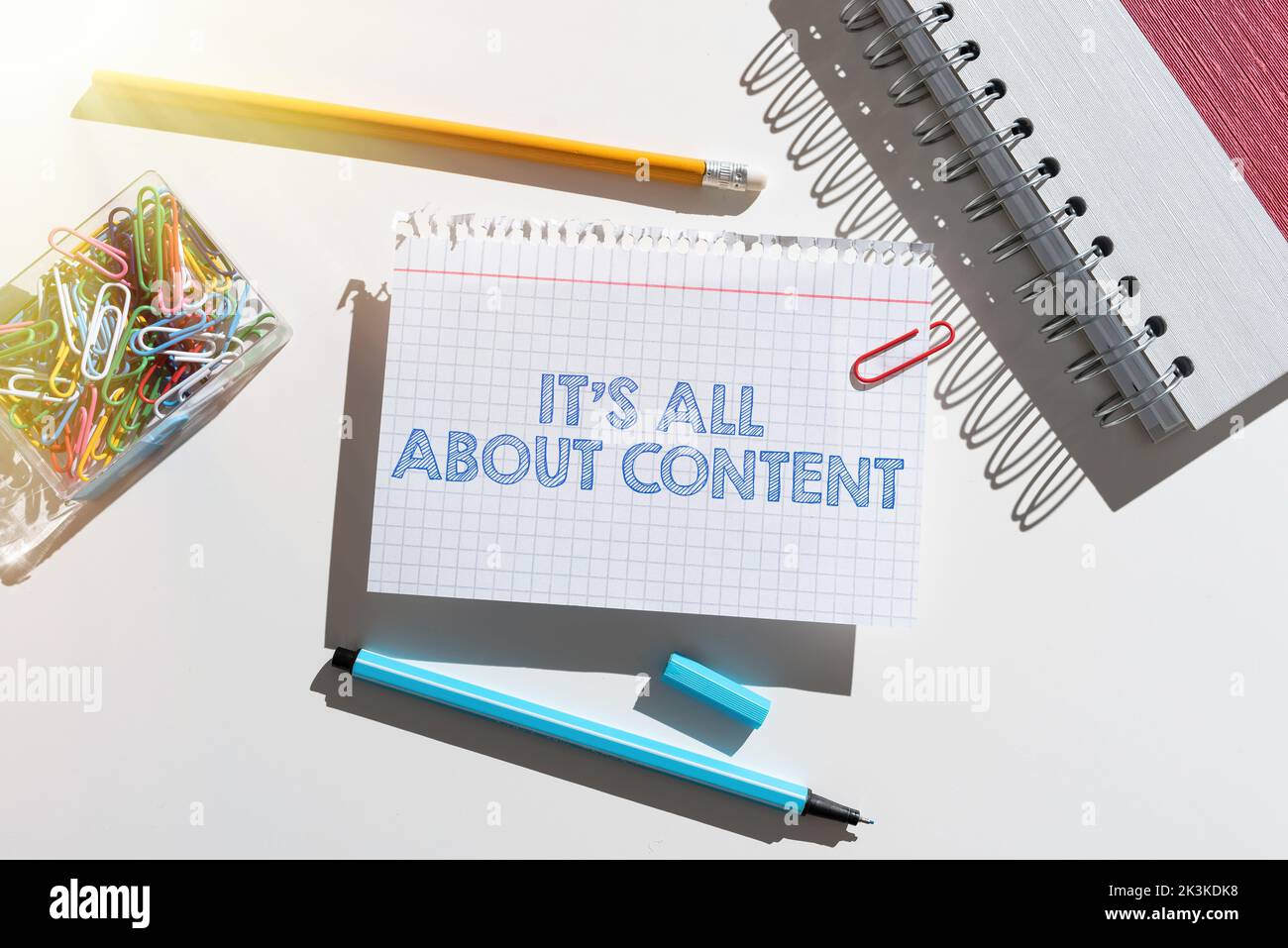 Hand writing sign It S Is All About Content, Internet Concept Express ...