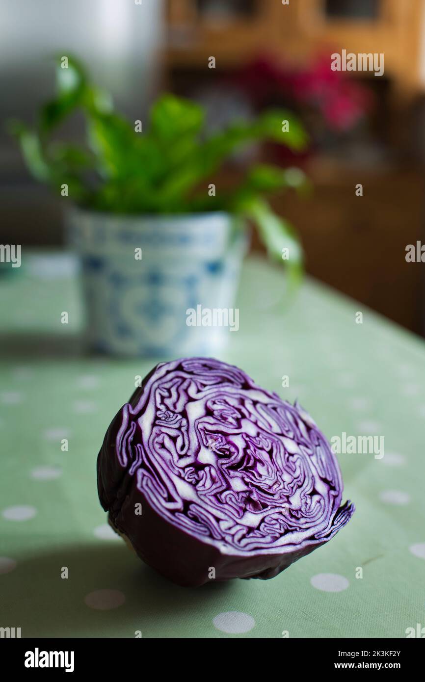 Purple food Stock Photo