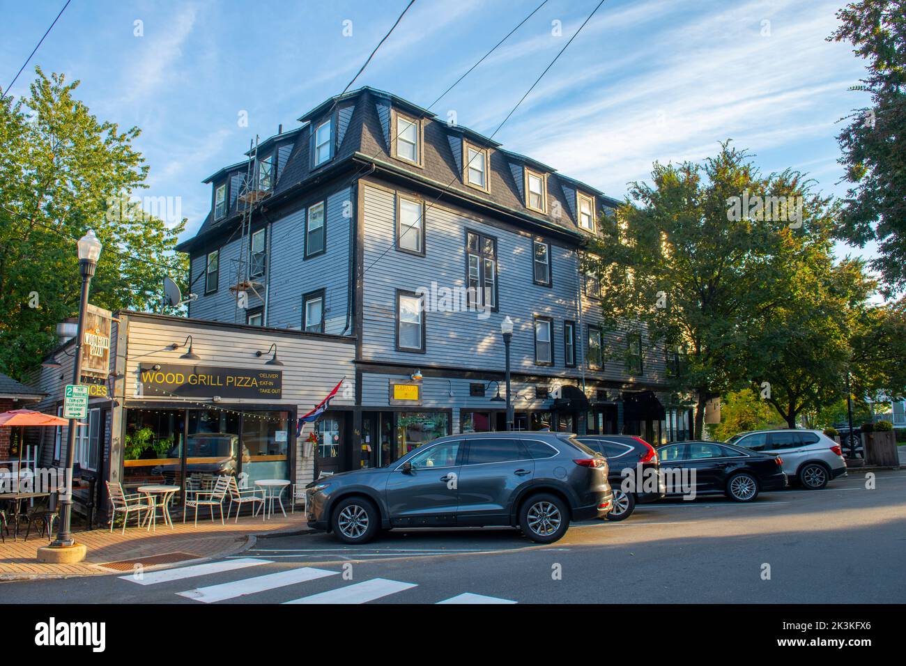 Historic Commercial building at 62 Wallingford Square in town of