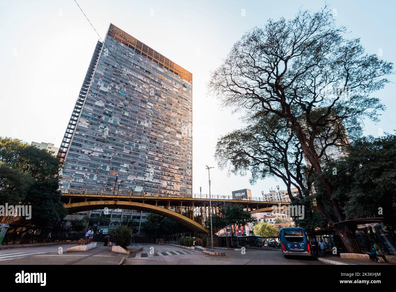 Mirante do Vale is the tallest building in the city with glass box