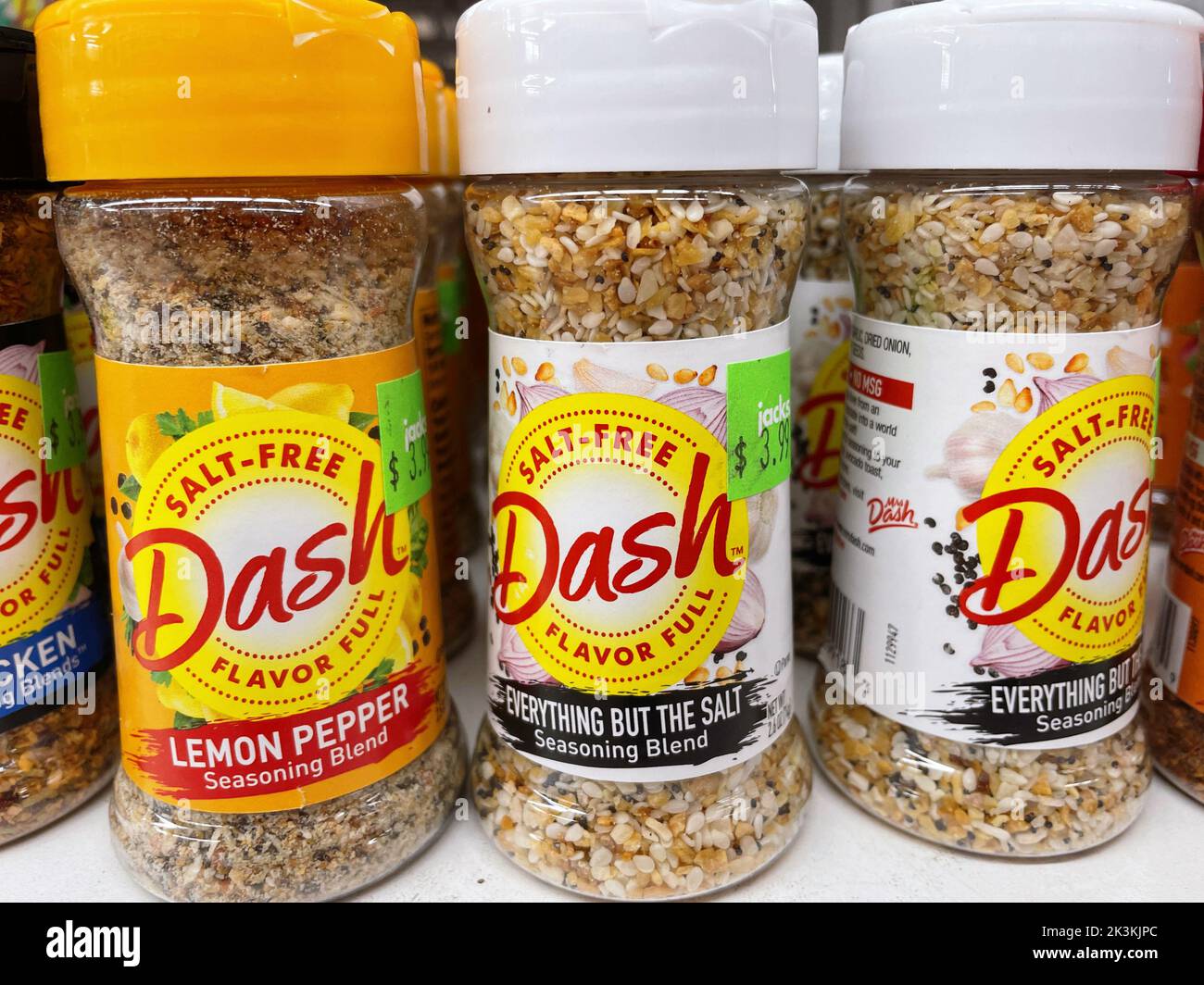 Saltfree Dash seasoning blend, USA 2022 Stock Photo Alamy
