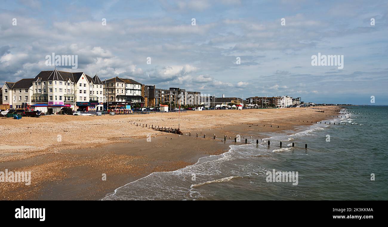 Bognor Regis Seafront, West Sussex, UK Stock Photo