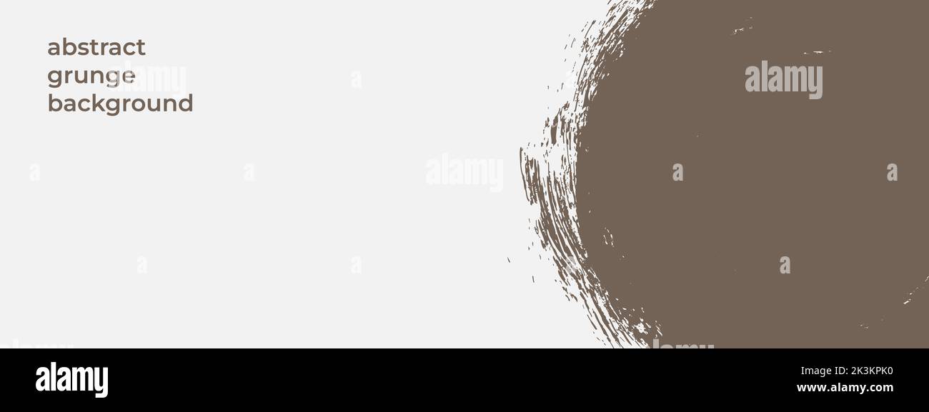 modern abstract brown grunge background design template . vector illustration Stock Vector