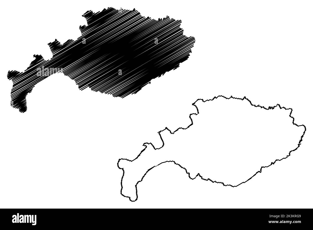 Bartolome island Republic of Ecuador - Bartolome Island Republic Of Ecuador Pacific Ocean Latin Or South America Galapagos Islands Archipielago De Colon Map Vector Illustration Scrib 2K3KRG9 
