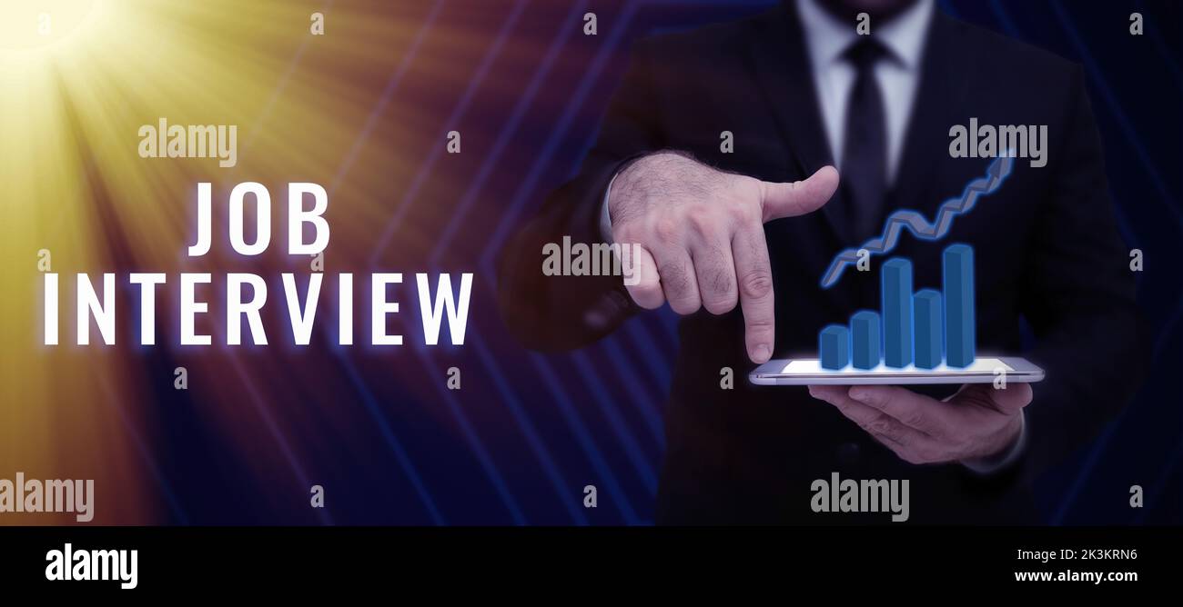 Inspiration showing sign Job Interview. Concept meaning Assessment
