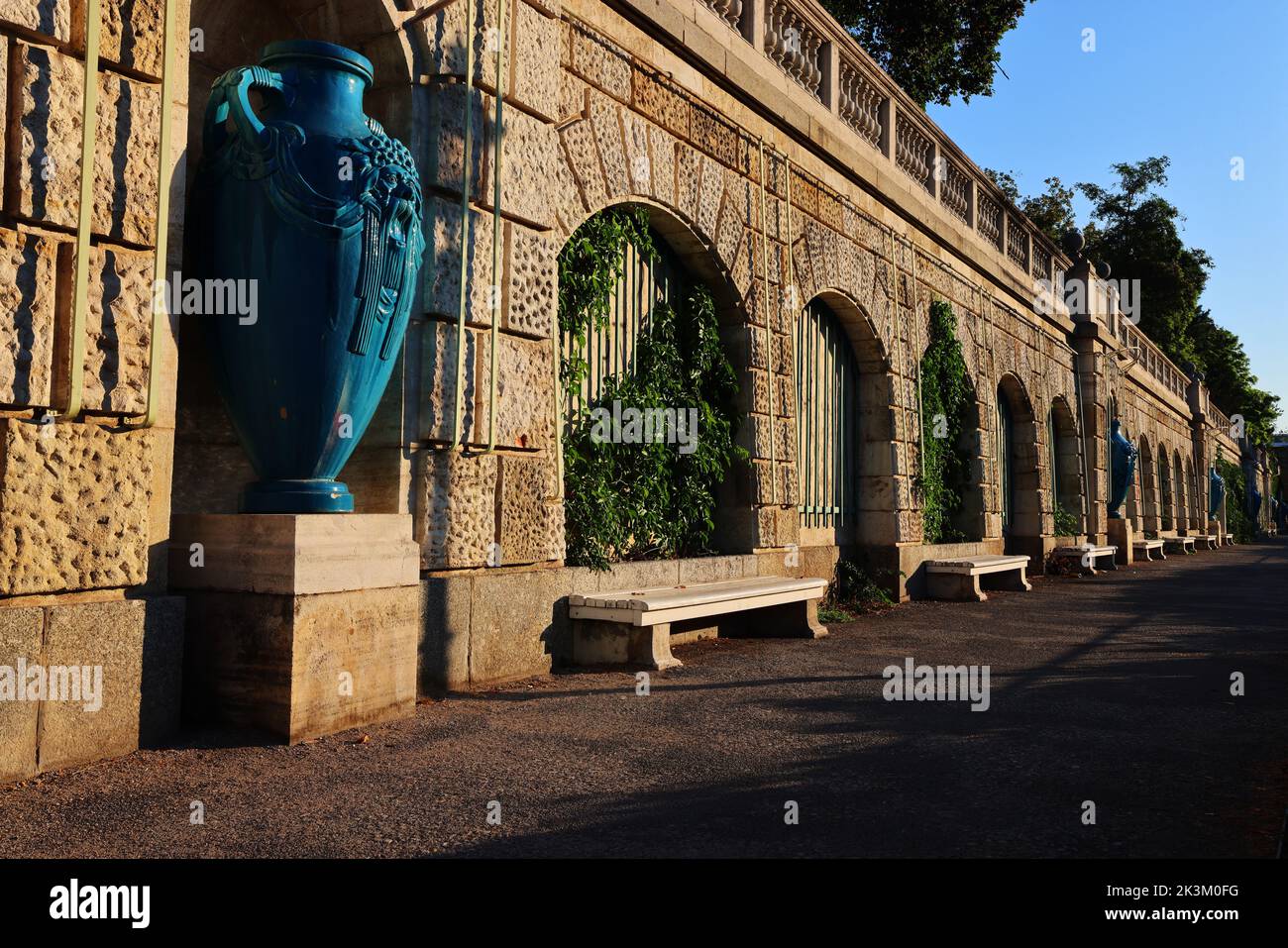 Jugendstil, Wien, Wien Stadtpark, er ist die größte Parkanlage der Stadt Stock Photo Alamy