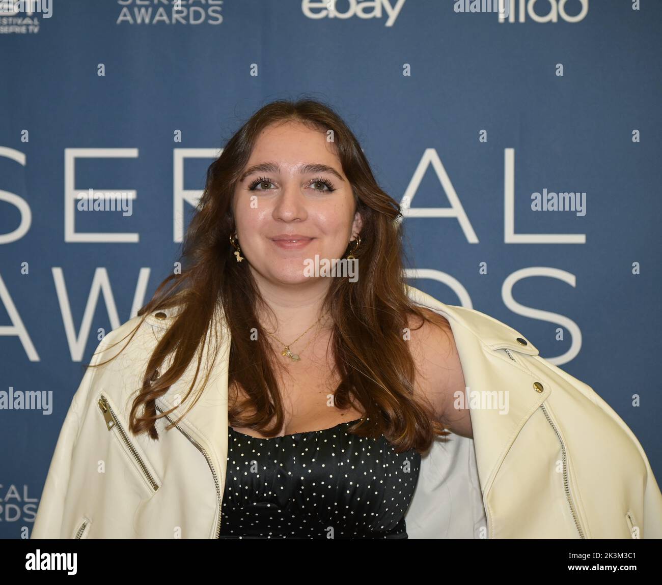 Milan, Italy Festival of the Tv Series 2022 photocall red carpet