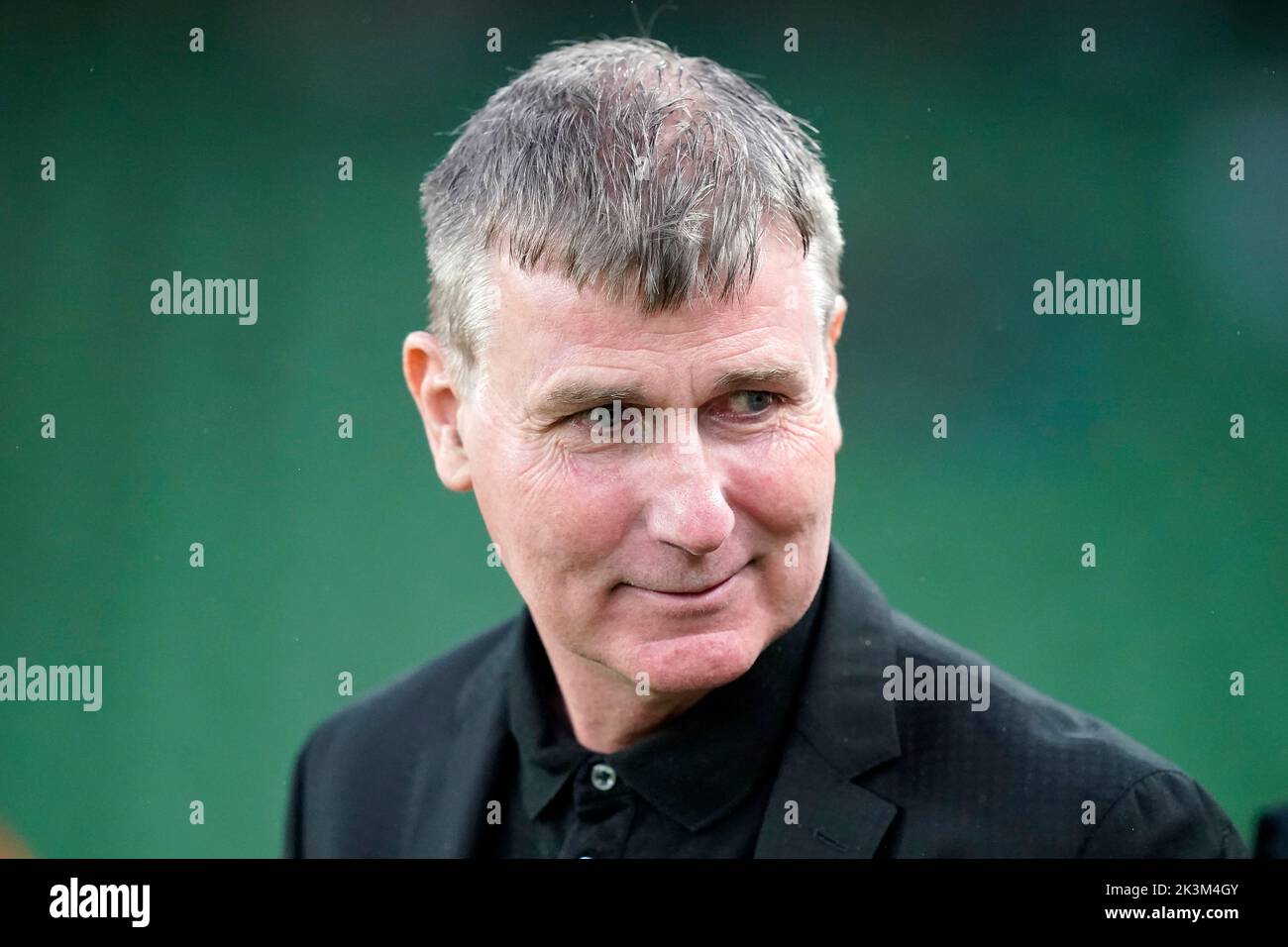 Republic of Ireland head coach Stephen Kenny before the UEFA Nations League match at the Aviva Stadium in Dublin, Ireland. Picture date: Tuesday September 27, 2022. Stock Photo