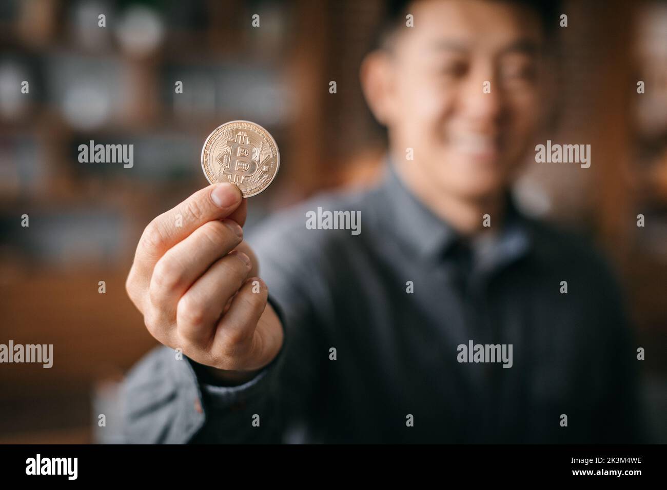 Bitcoin man hi-res stock photography and images - Alamy