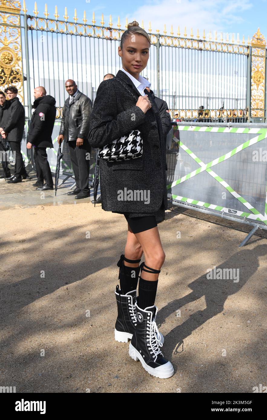 Paris, France. 27th Sep, 2022. Rose Bertram attends the Christian Dior