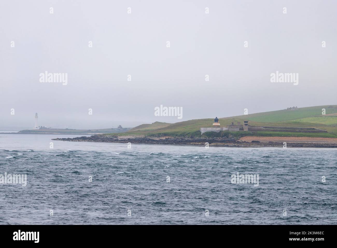 View from the NorthLink Ferries ,  Orkney, Scotland, UK Stock Photo