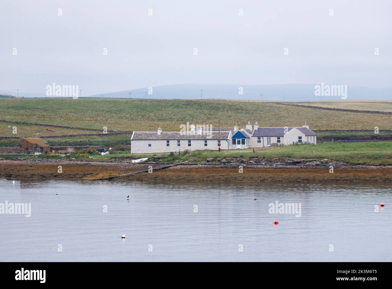 View The Holms of Stromness, from the NorthLink Ferries ,  Orkney, Scotland, UK Stock Photo