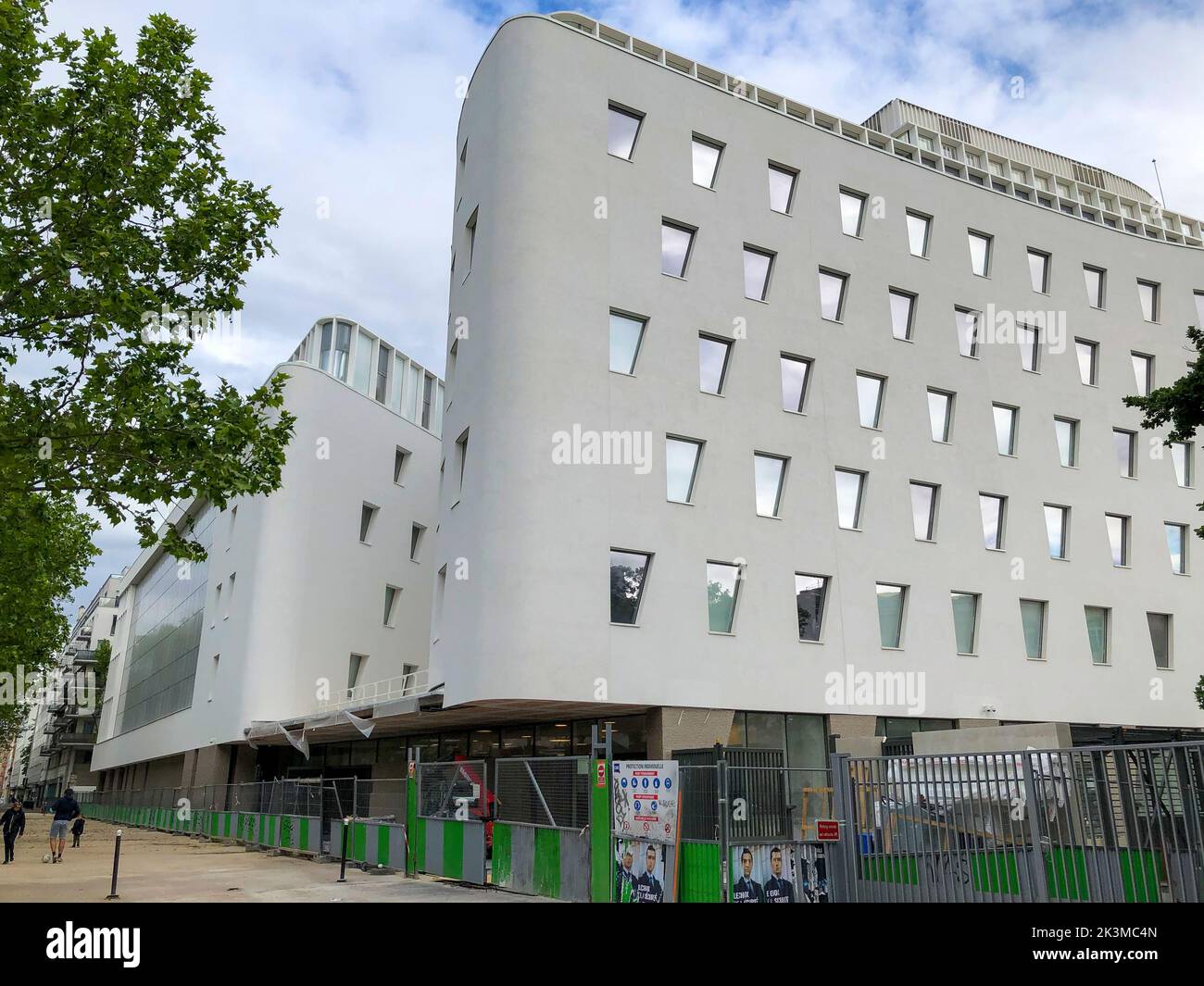 Paris france new build construction university paris sorbonne