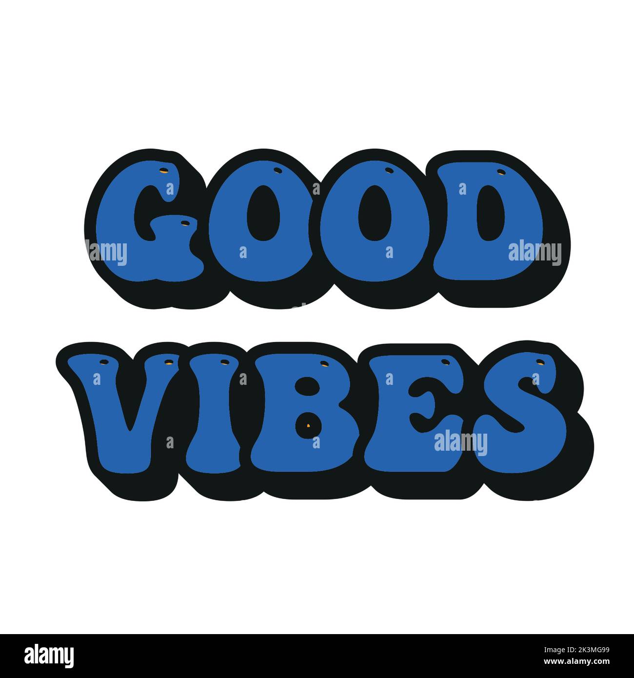 Positive vibes only Stock Vector Images - Alamy