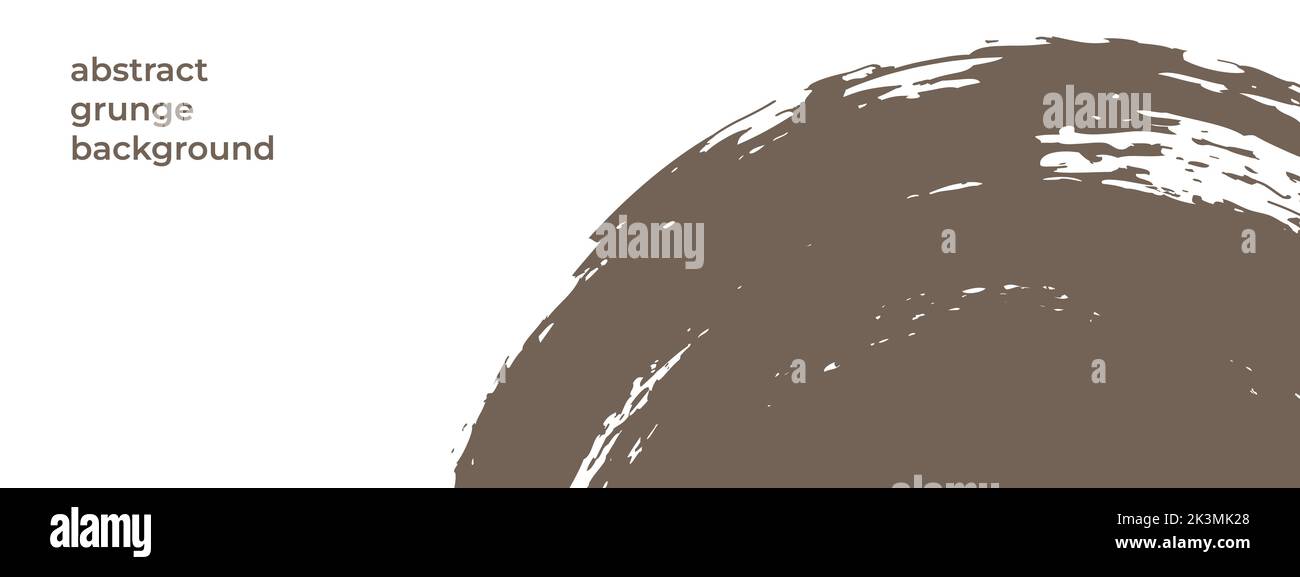 modern abstract brown grunge background design template . vector illustration Stock Vector