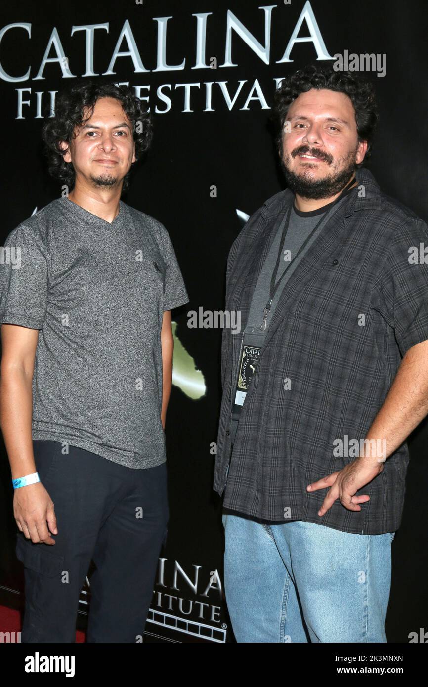 Long Beach, USA. 22nd Sep, 2022. LOS ANGELES - SEP 22: Ivan Gomez, Jose Angel Paredes Rios at the 2022 Catalina Film Festival at Long Beach - Thursday Red Carpet at Scottish Rite Event Center on September 22, 2022 in Long Beach, CA (Photo by Katrina Jordan/Sipa USA) Credit: Sipa USA/Alamy Live News Stock Photo