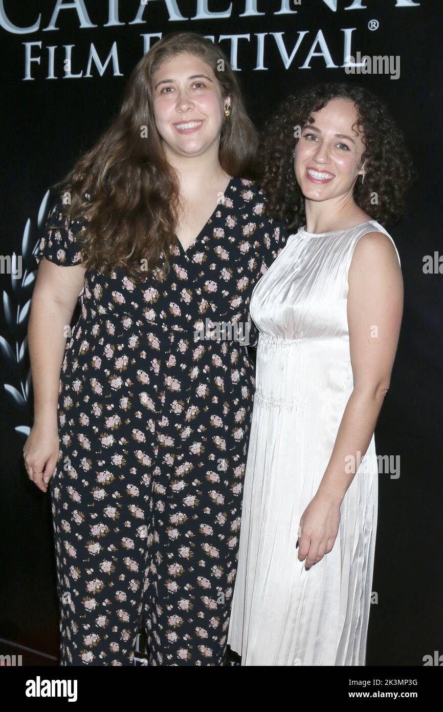 Long Beach, USA. 22nd Sep, 2022. LOS ANGELES - SEP 22: Emma Kanter, Becky Phillips at the 2022 Catalina Film Festival at Long Beach - Thursday Red Carpet at Scottish Rite Event Center on September 22, 2022 in Long Beach, CA (Photo by Katrina Jordan/Sipa USA) Credit: Sipa USA/Alamy Live News Stock Photo