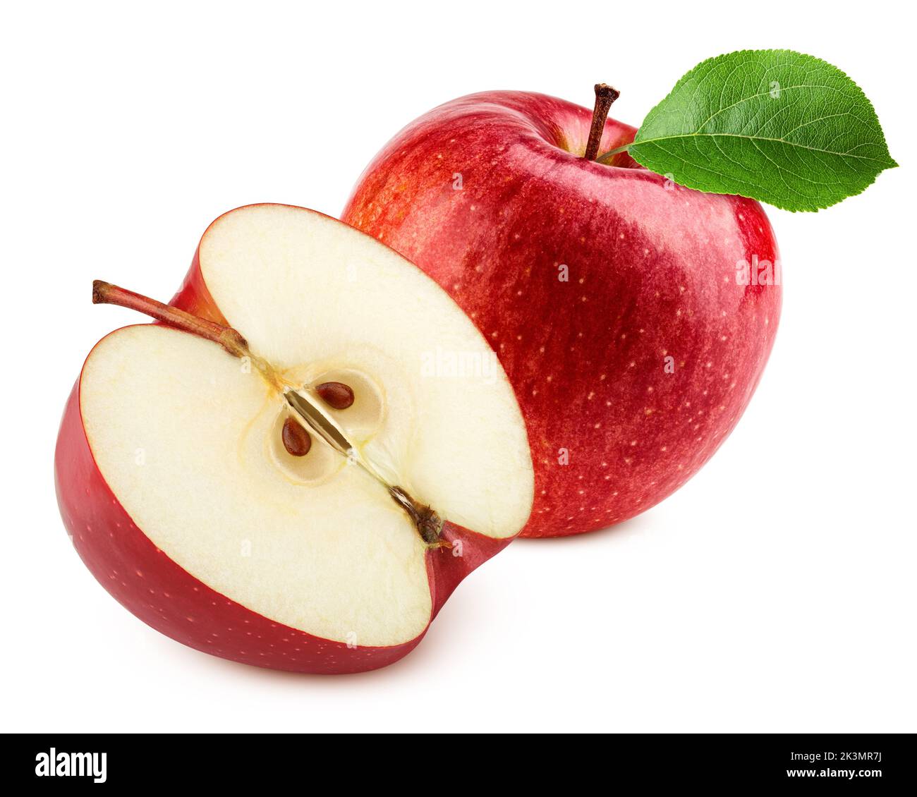 Free art print of Red Apple isolated with clipping path