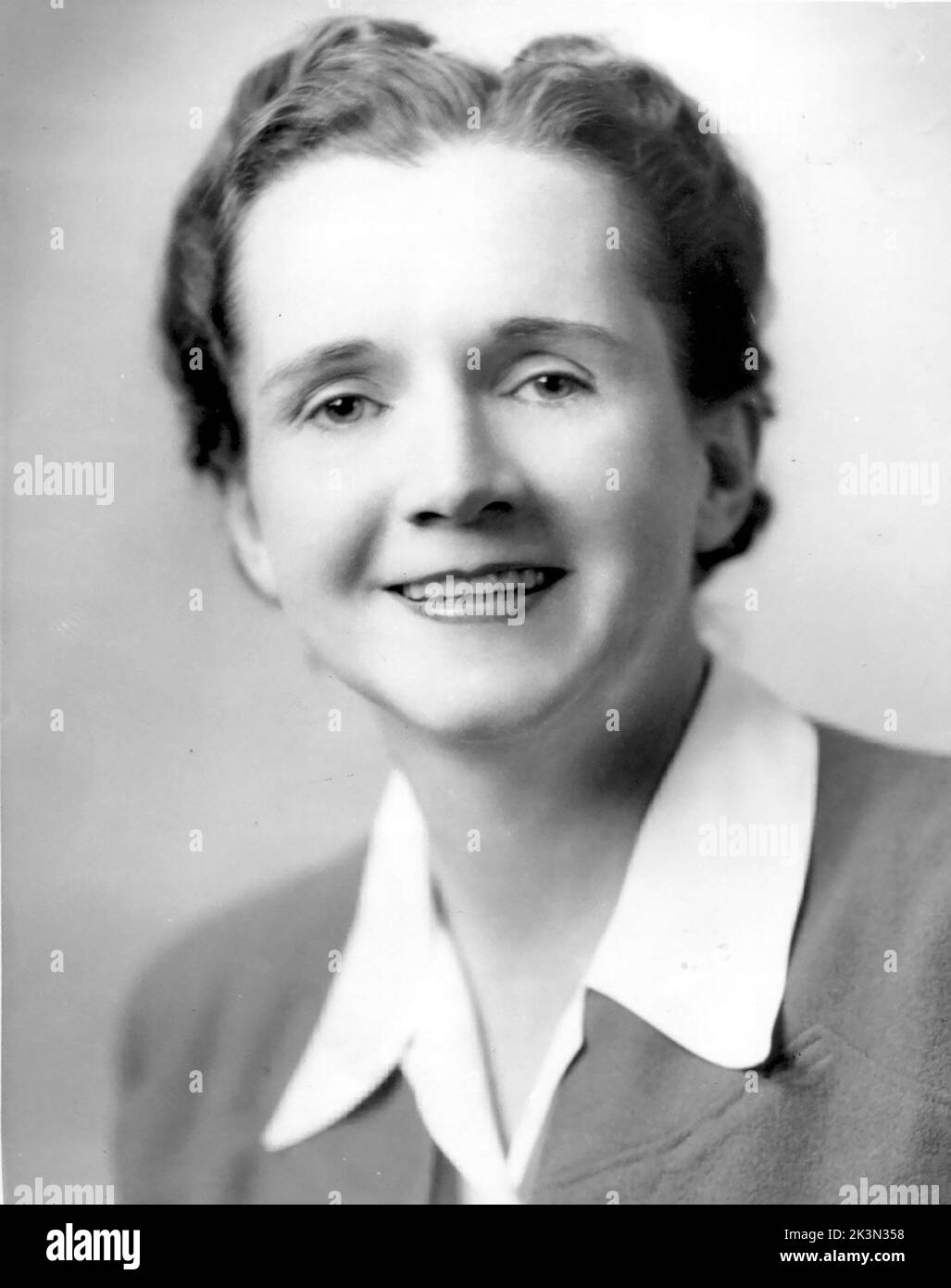 Rachel Louise Carson (May 27, 1907 – April 14, 1964) was an American marine biologist, writer, and conservationist whose influential book Silent Spring (1962) and other writings are credited with advancing the global environmental movement. Stock Photo