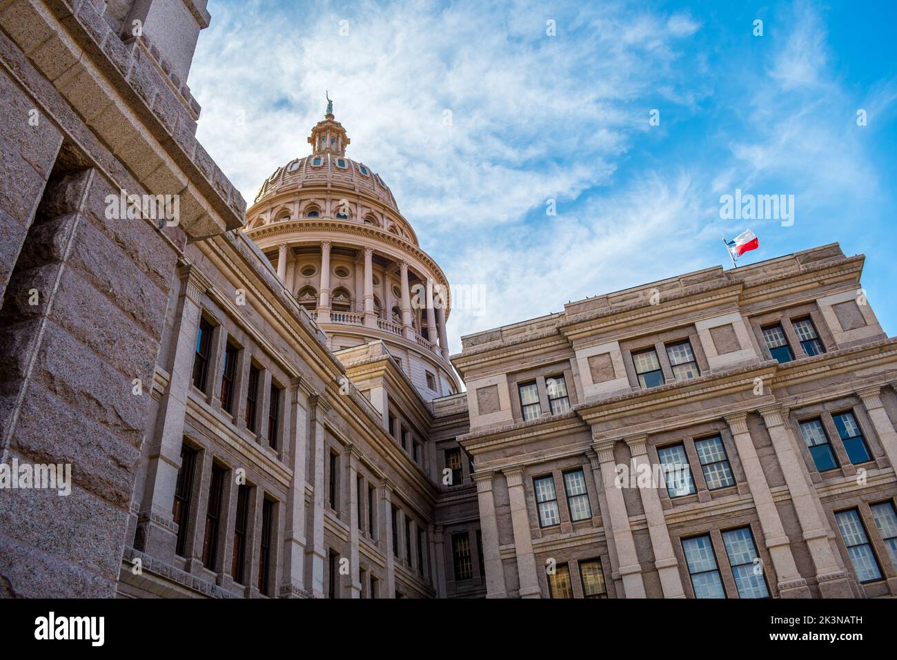 The center of administration in Austin, Texas Stock Photo