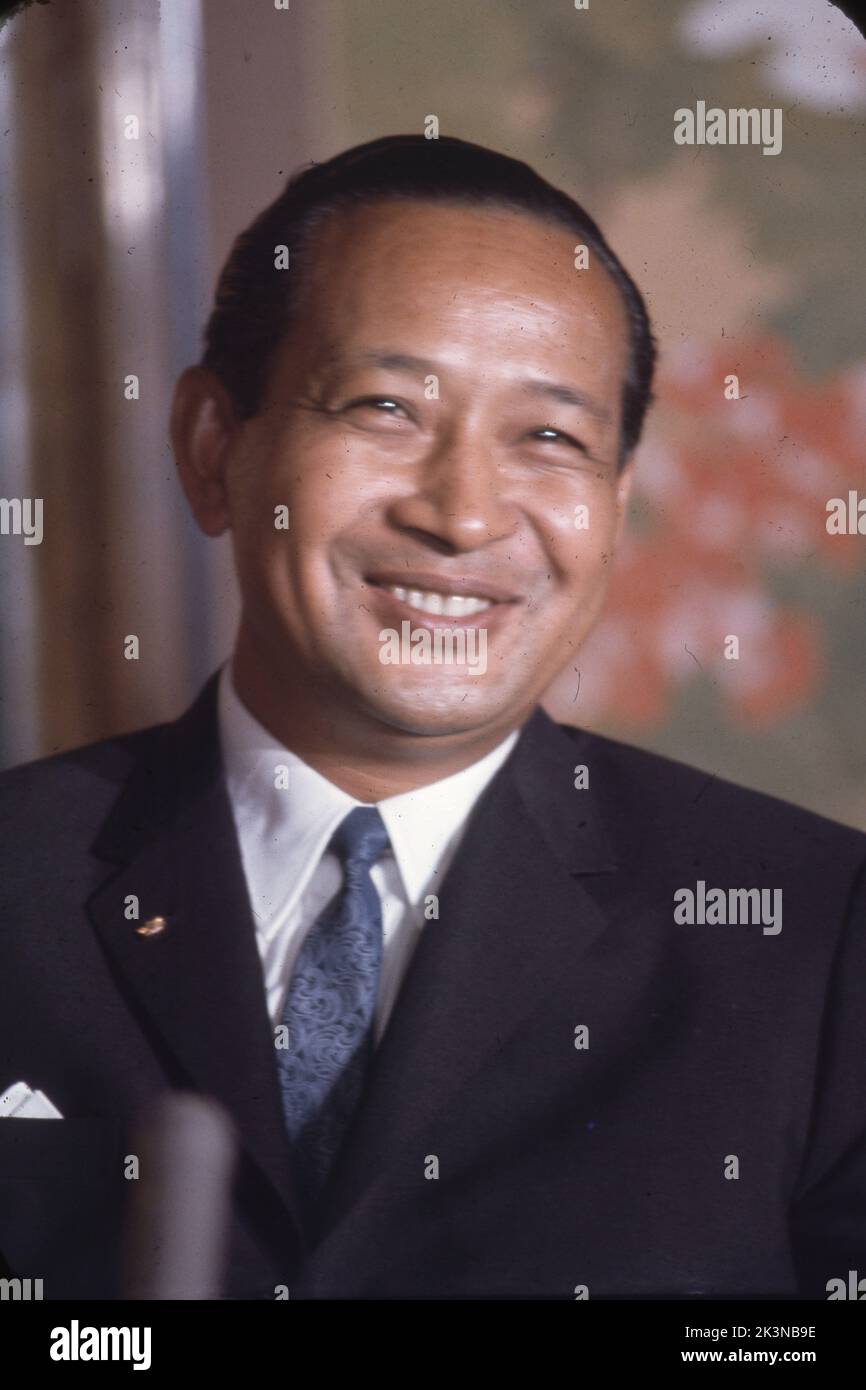 March 27, 1968, Jakarta, Indonesia: A portrait of Suharto, the President of Indonesia. Suharto was an Indonesian army officer and politician, who served as the second and the longest serving president of Indonesia from 1968-1998. Widely regarded as a military dictator by international observers, Suharto led Indonesia through a dictatorship for 31 years, from the fall in 1967 until his resignation in 1998. (Credit Image: © Keystone Press Agency/ZUMA Press Wire). Stock Photo