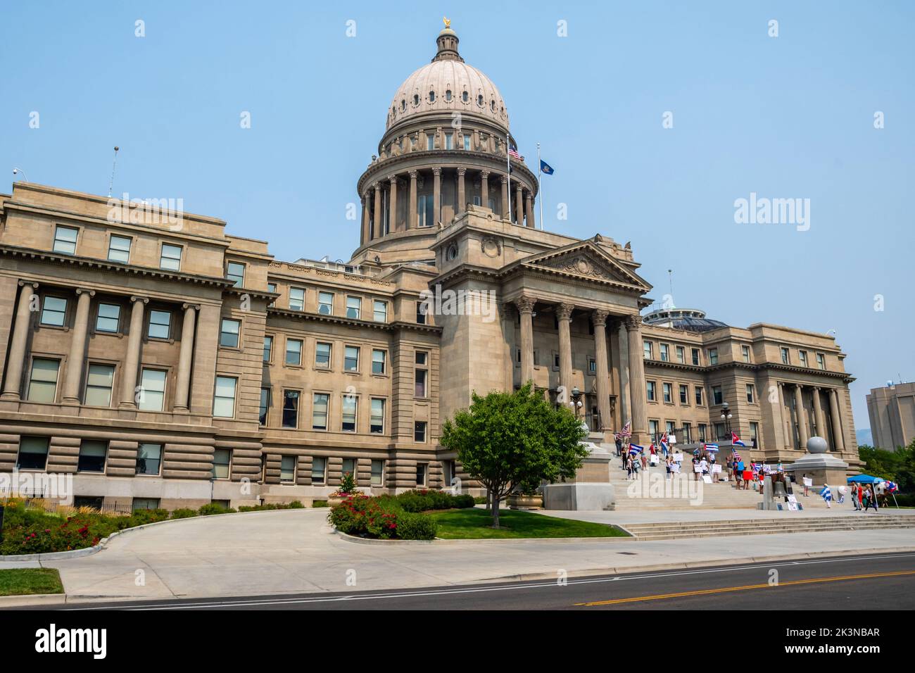 The center of administration in Boise, Idaho Stock Photo