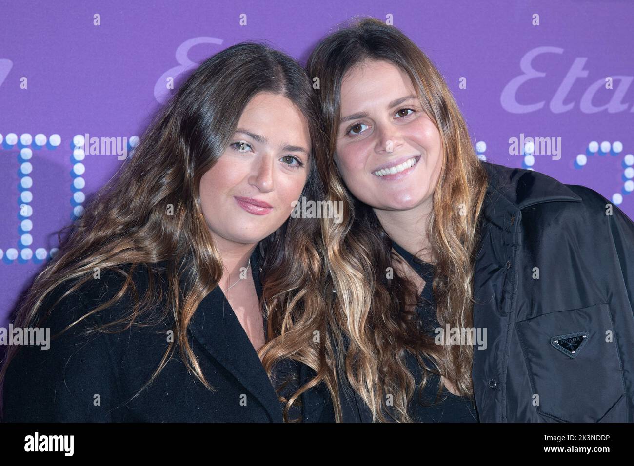Paris, France on September 27, 2022. Elise Goldfarb et Julia Layani