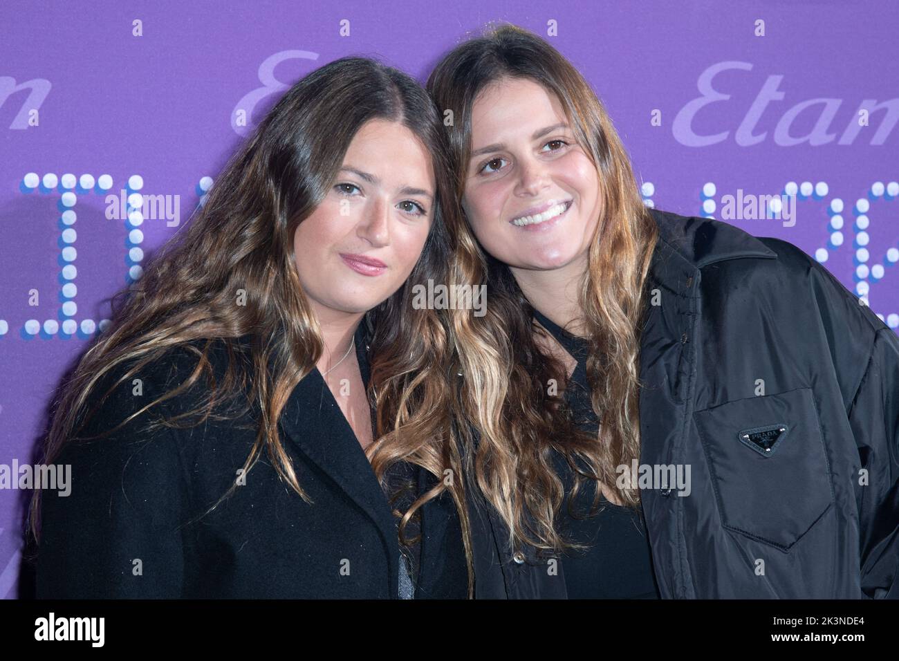 Paris, France on September 27, 2022. Elise Goldfarb et Julia Layani attending the Etam