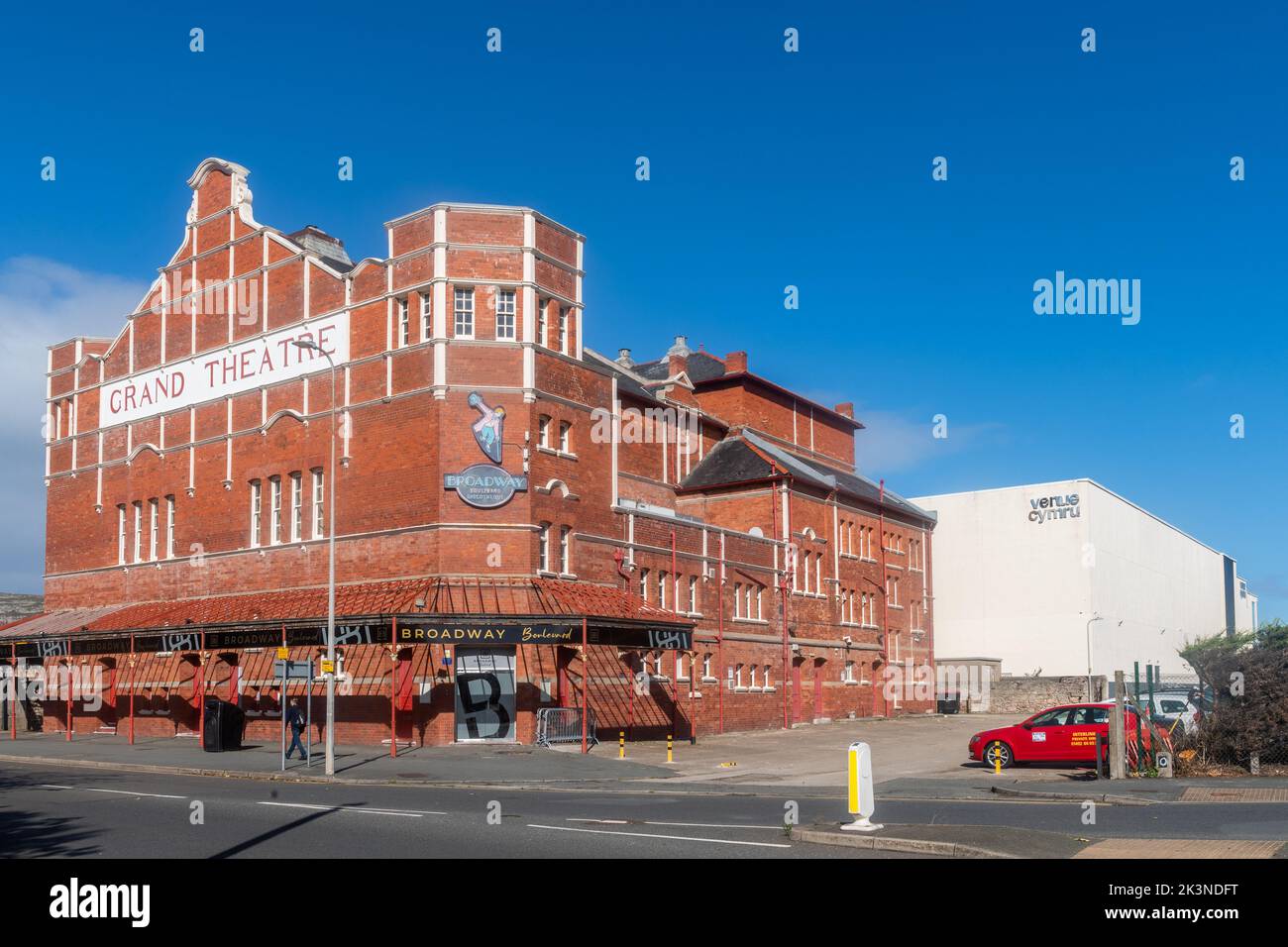 Venue Cymru theatre in Llandudno, North Wales, UK. Stock Photo