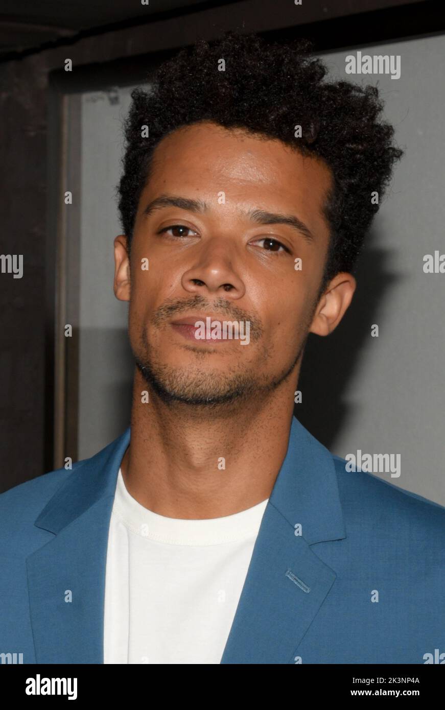 New York, USA. 27th Sep, 2022. Jacob Anderson attends a photo call for