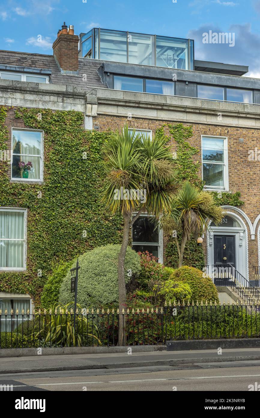Dublin, Ireland June 22 2022 "Luxury houses in Ballsbridge, most