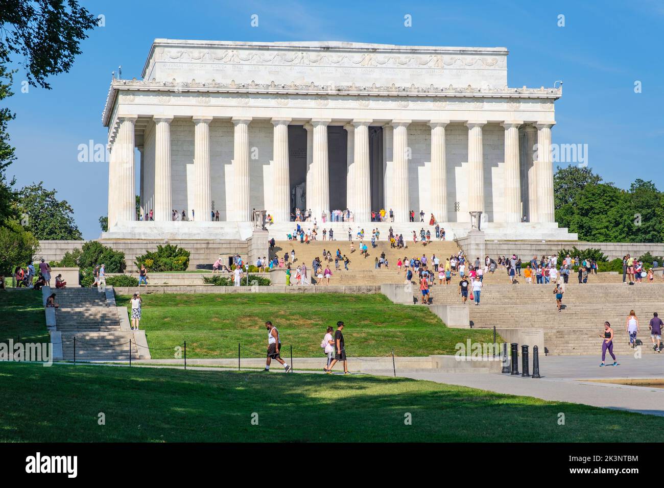 Lincoln Memorial, Washington, DC, USA. Stock Photo