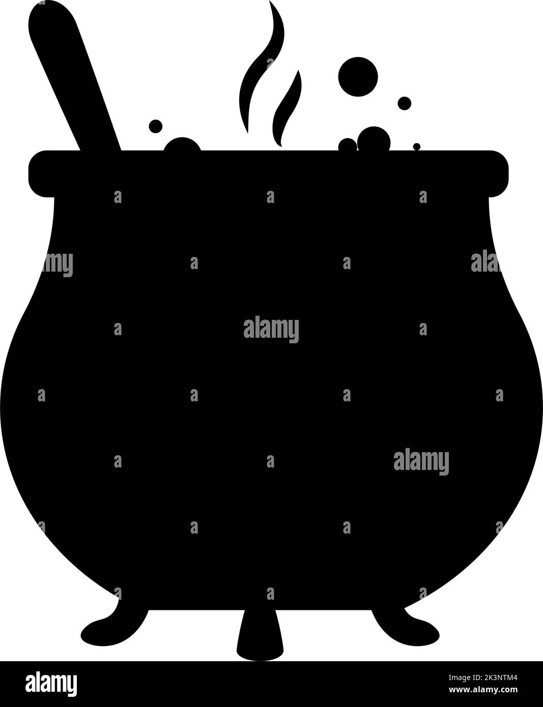 cauldron silhouette design Stock Vector Image & Art - Alamy