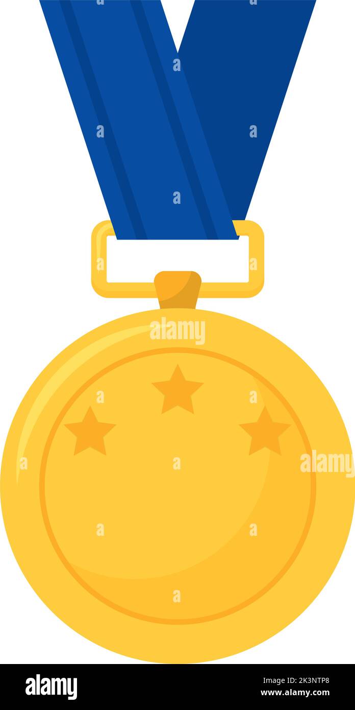 golden medal icon Stock Vector Image & Art - Alamy