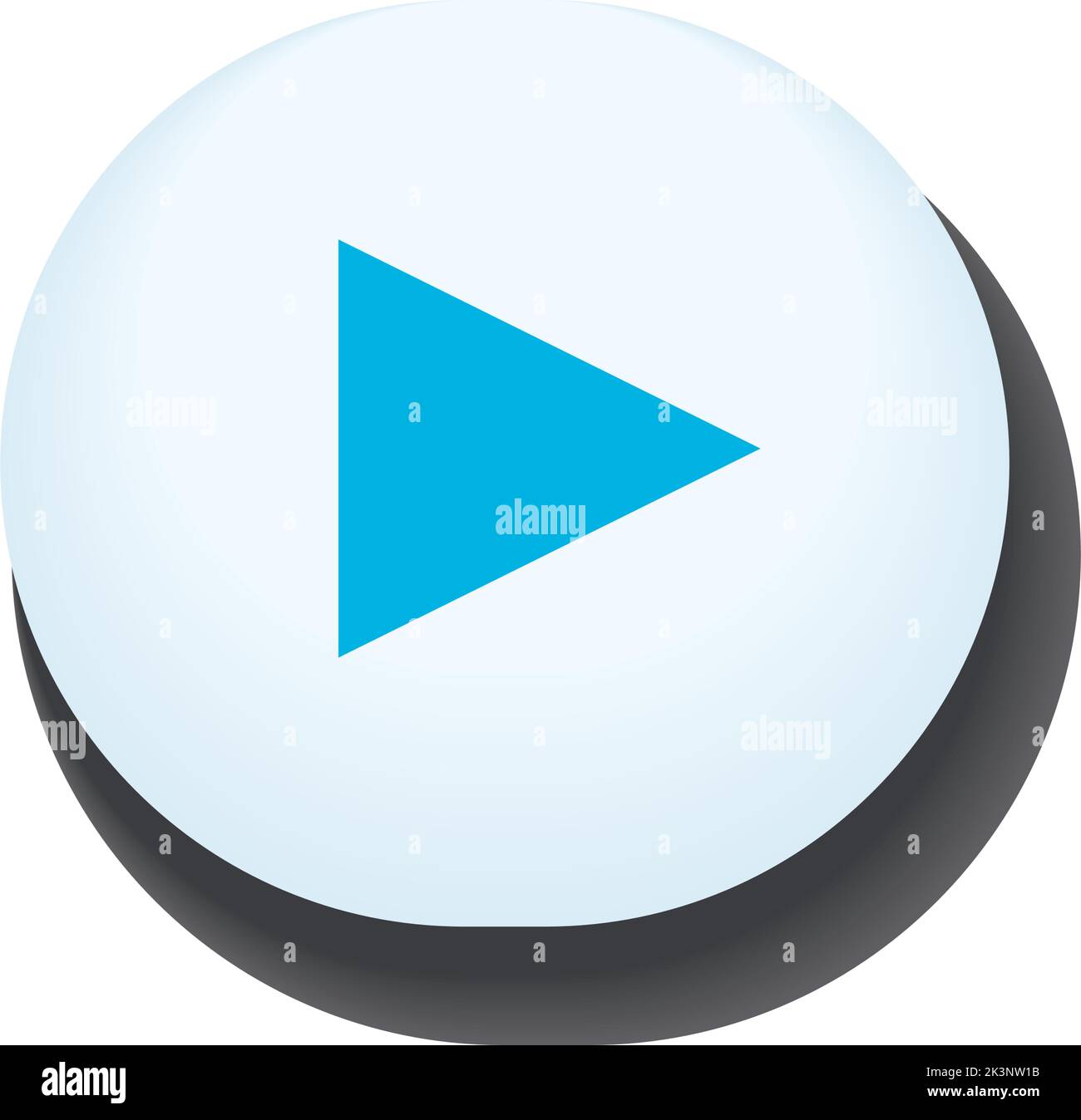 flat play button Stock Vector Image & Art - Alamy