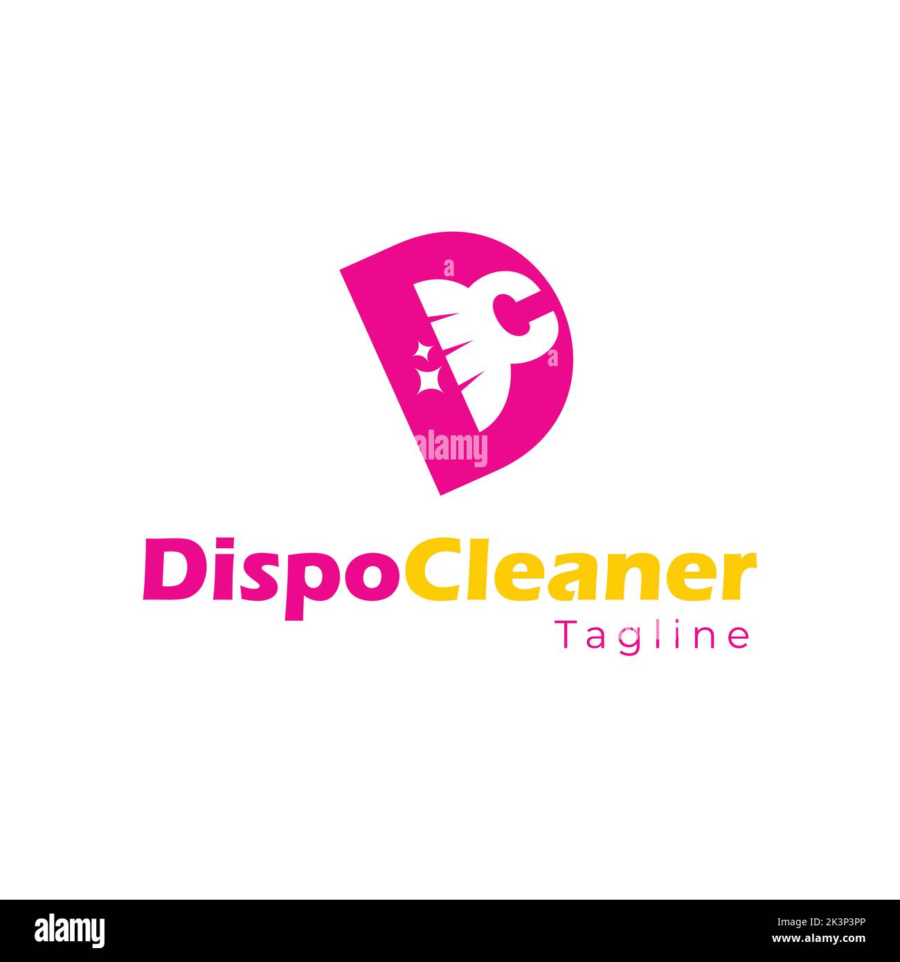 A vector of a logo Dispo Cleaner Tagline Stock Vector Image & Art Alamy