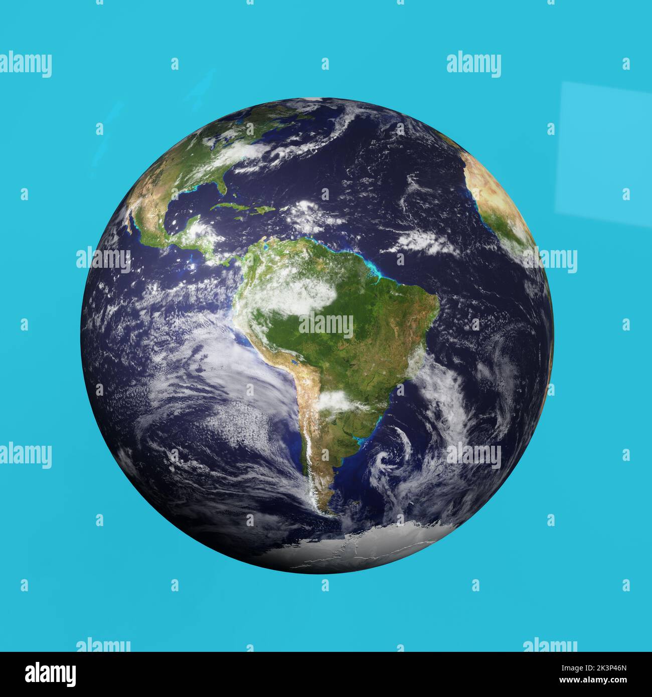 Globe earth 3d Illustration stock image Earth Map Satellite View Stock
