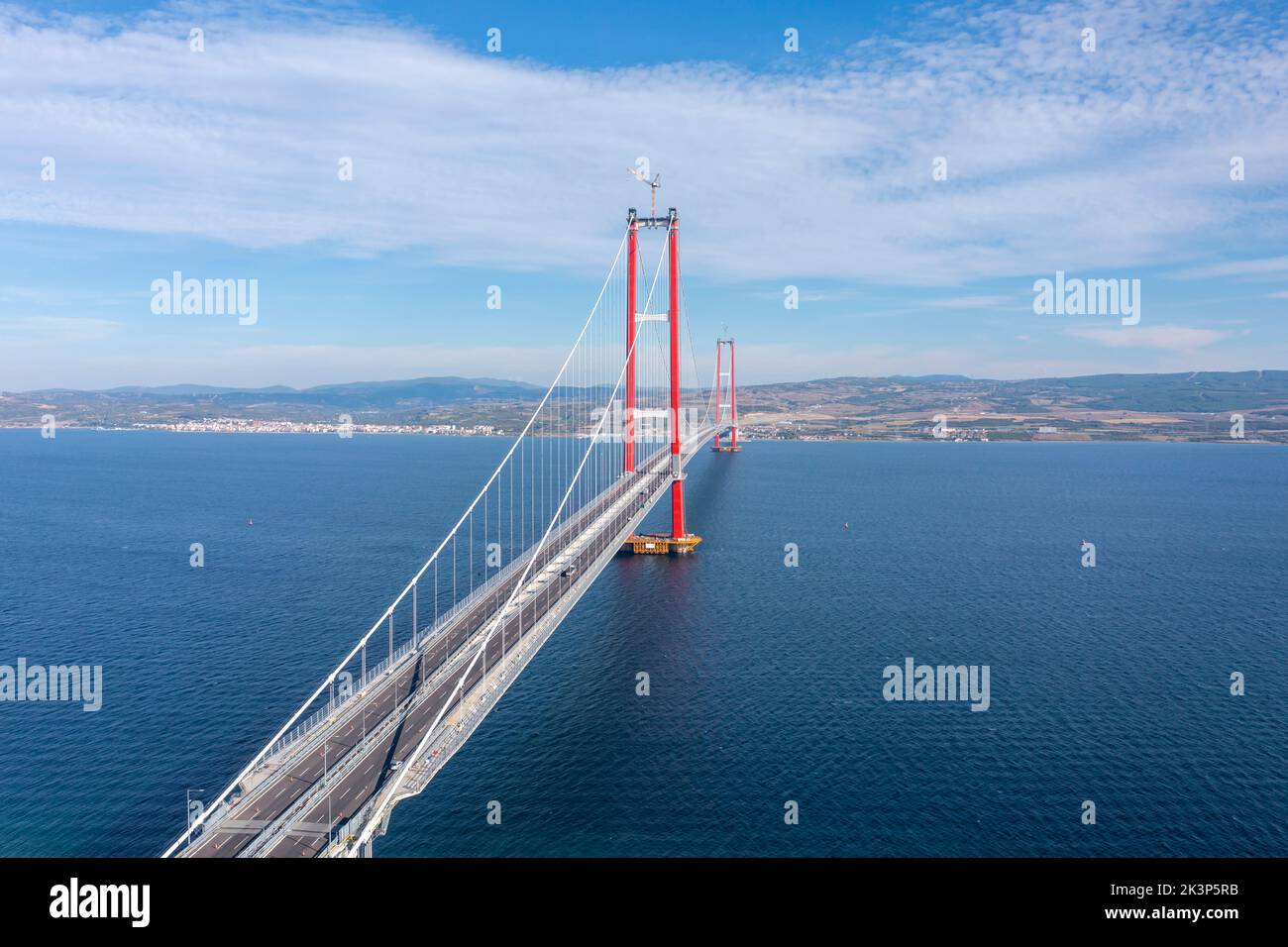 new bridge connecting two continents 1915 canakkale bridge (dardanelles bridge), Canakkale 