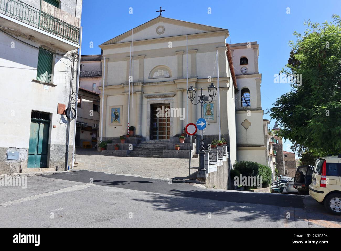 Camerota - Chiesa di Santa Maria delle Grazie Stock Photo