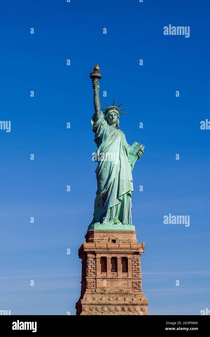 Statue of Liberty, Liberty Island, New York, USA Stock Photo