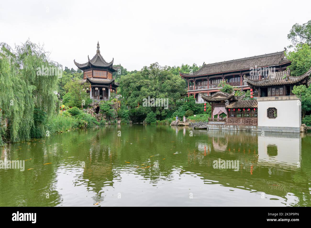 Xi Yuan, an ancient town in Wuyuan County, Shangrao Province, China Stock Photo