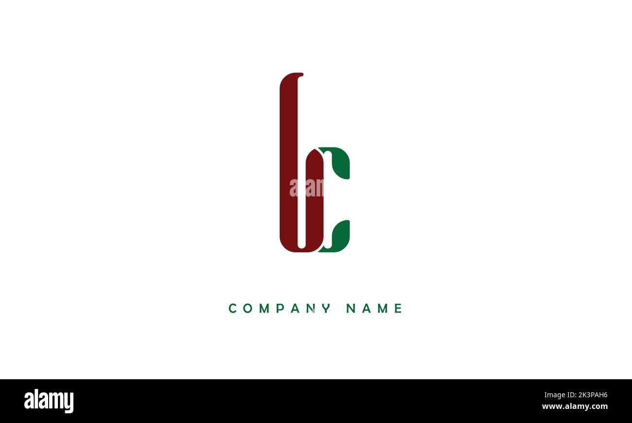 BC, CB Abstract Letters Logo Monogram Stock Vector
