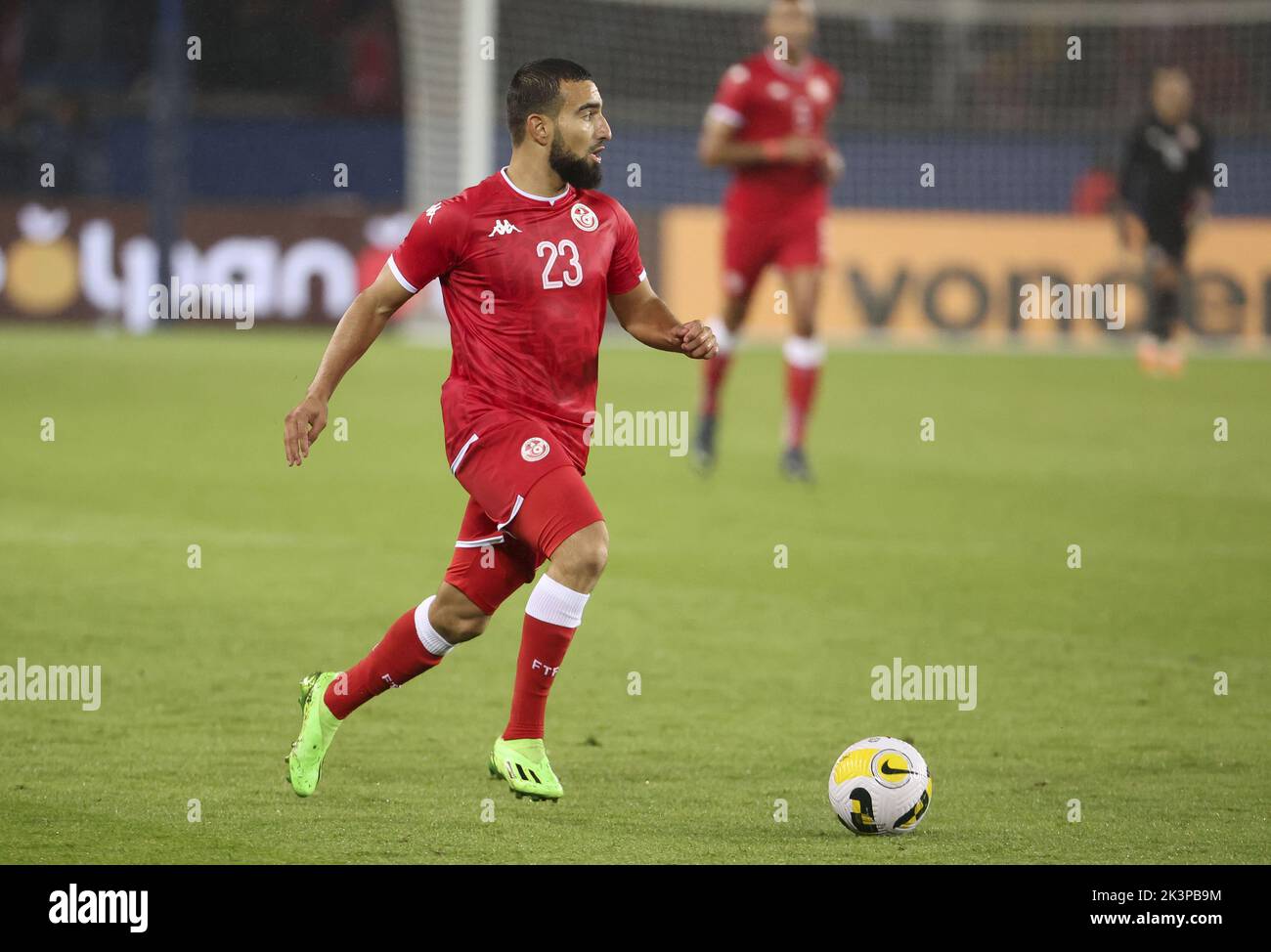 Paris, France - September 27, 2022, Naim Sliti of Tunisia during the International friendly game, football match between Brazil and Tunisia on September 27, 2022 at Parc des Princes stadium in Paris, France - Photo: Jean Catuffe/DPPI/LiveMedia Stock Photo